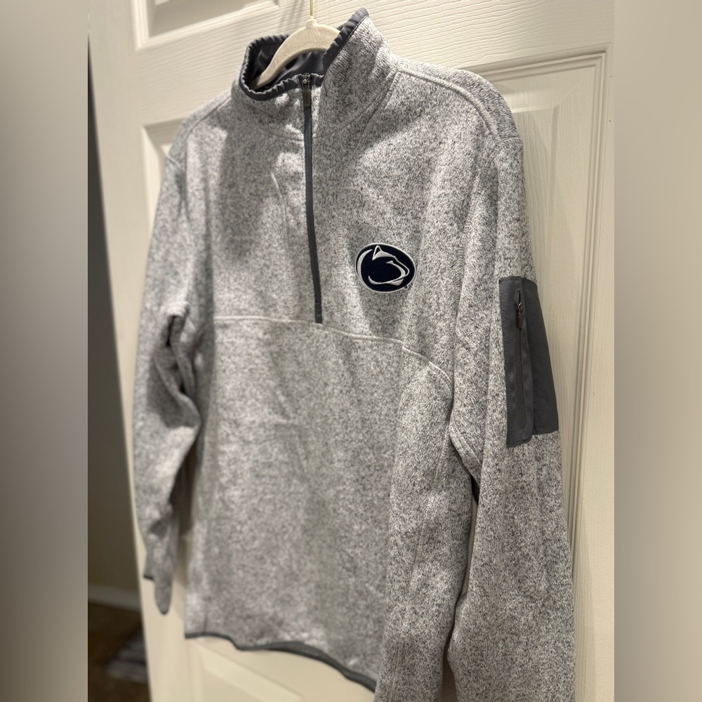 Penn State Nittany Lions League Collegiate Wear Raglan Quarter-Zip Jacket - Picture 4 of 10